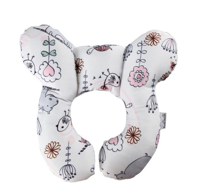 Infant Pillow  Baby Bed  U-Shaped Safety Seat  Neck Guard Pillow