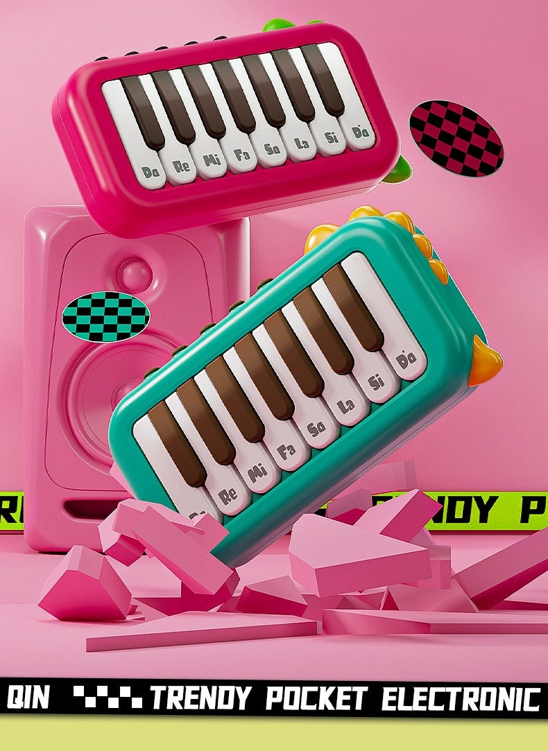 Baby Pocket Electronic Keyboard Play Little Piano Toy