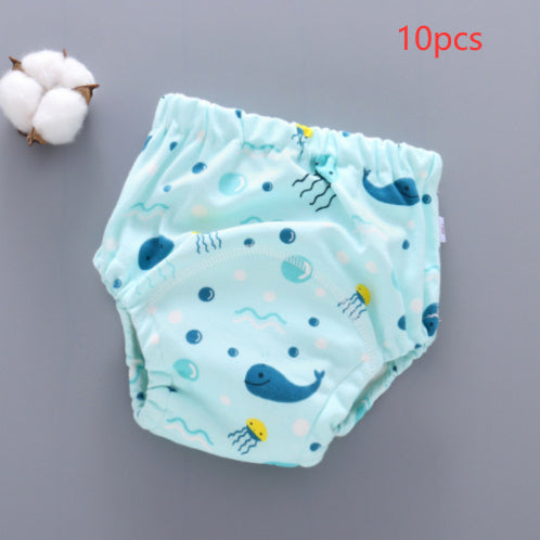 Baby Training Pants Washable 6-layer Diaper Cover