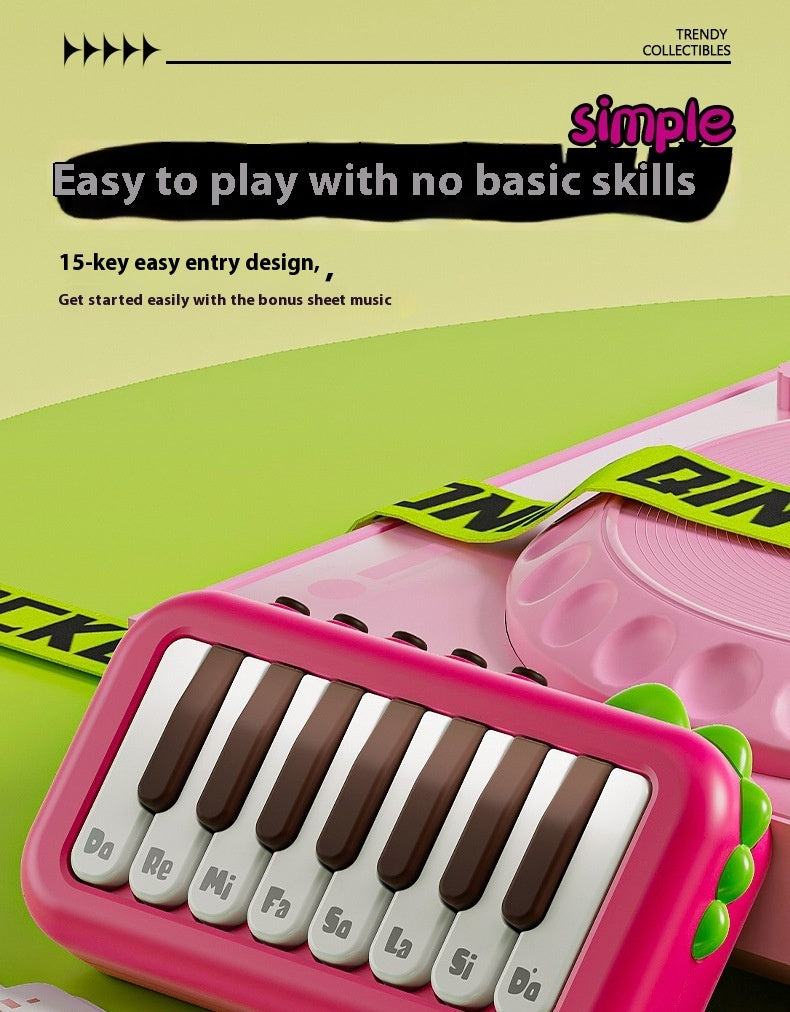 Baby Pocket Electronic Keyboard Play Little Piano Toy