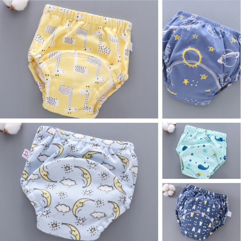 Baby Training Pants Washable 6-layer Diaper Cover
