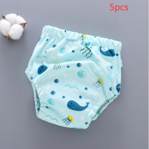 Baby Training Pants Washable 6-layer Diaper Cover