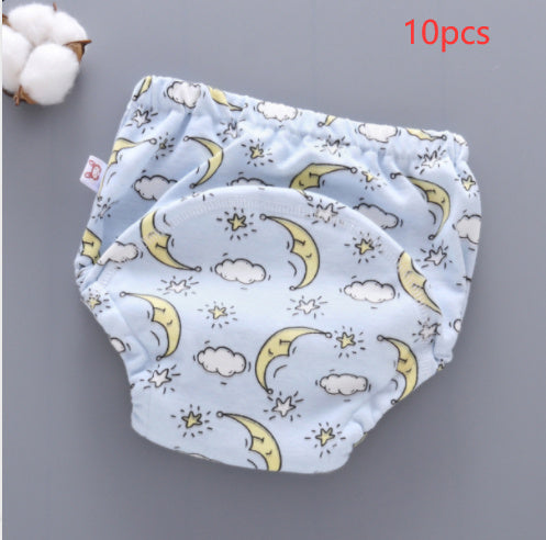Baby Training Pants Washable 6-layer Diaper Cover