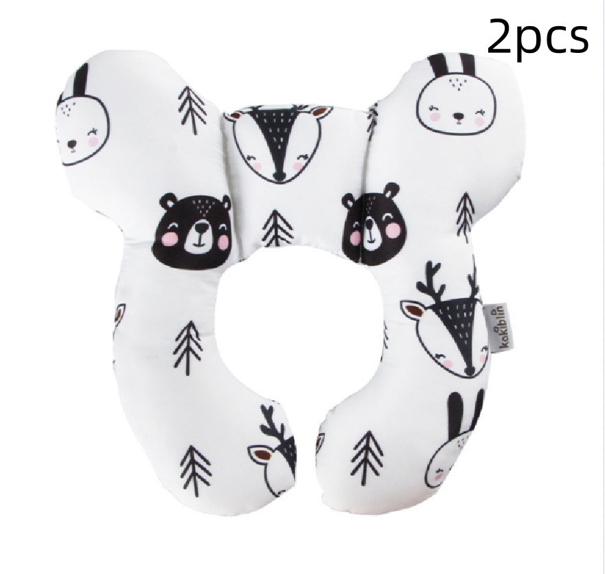 Infant Pillow  Baby Bed  U-Shaped Safety Seat  Neck Guard Pillow