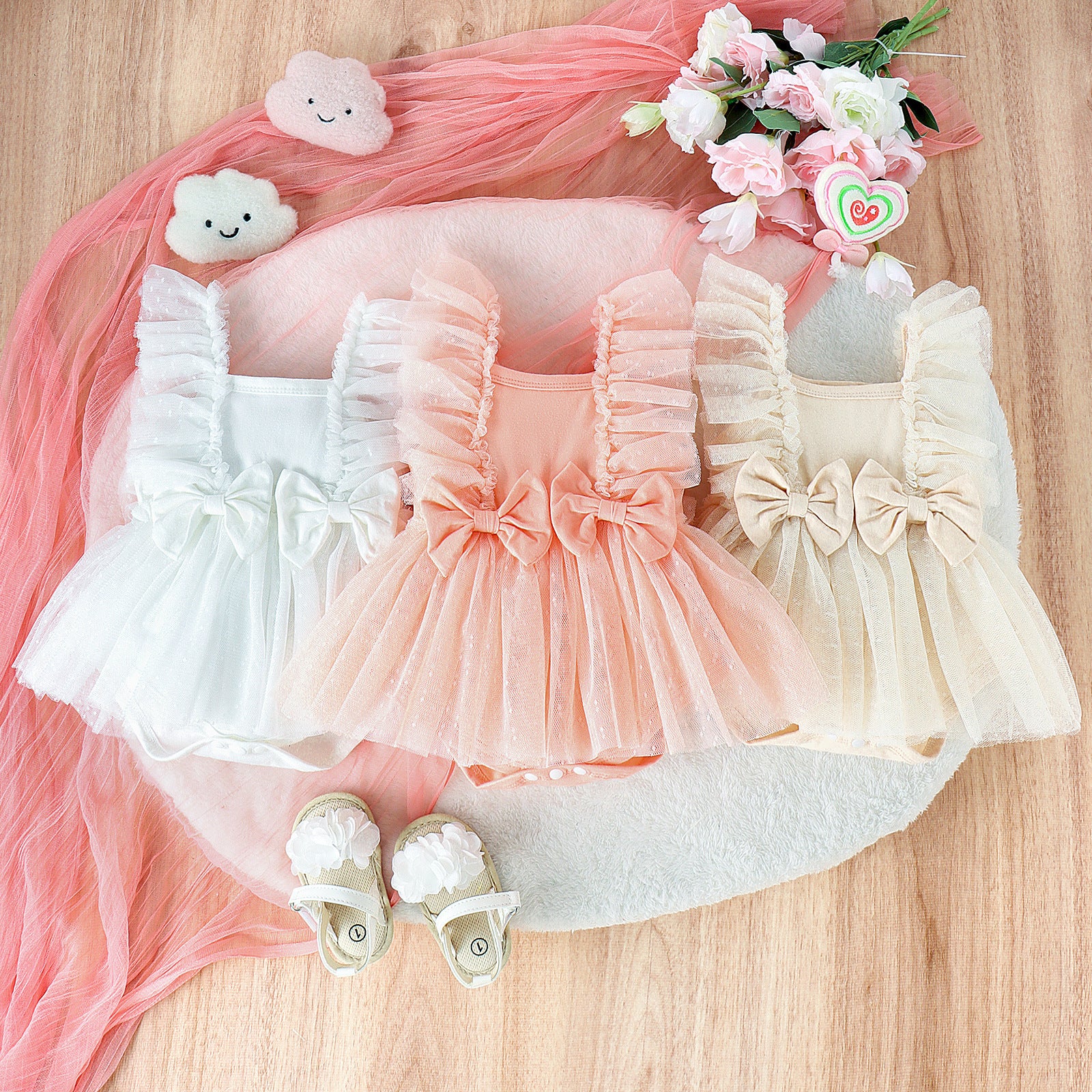 Baby Net Skirt Princess Poris Dress Baby Skirt