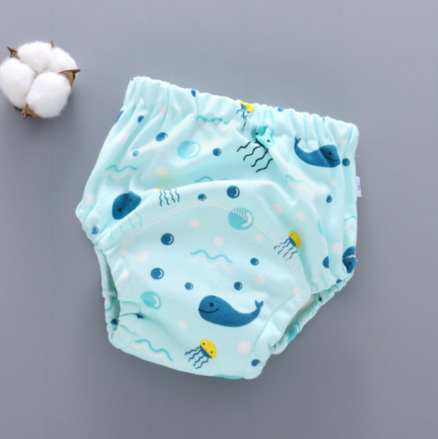 Baby Training Pants Washable 6-layer Diaper Cover