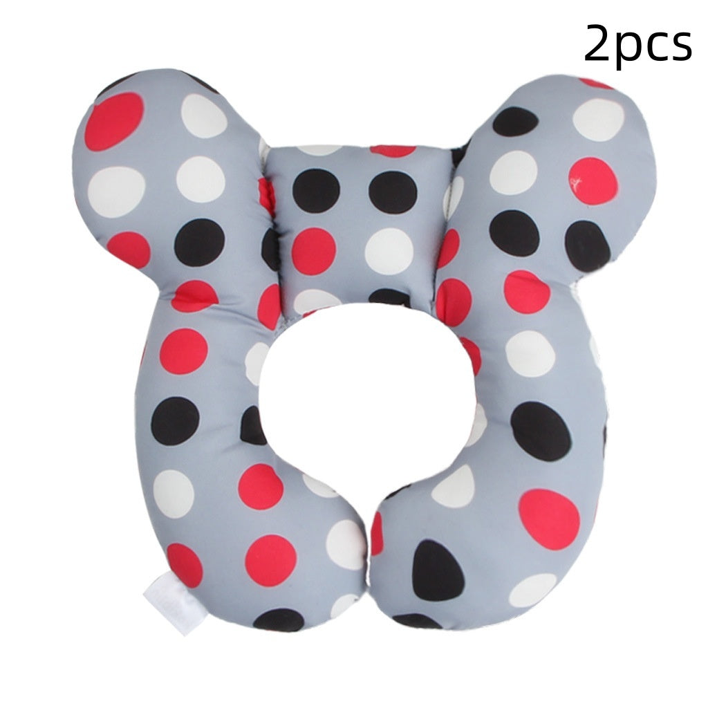 Infant Pillow  Baby Bed  U-Shaped Safety Seat  Neck Guard Pillow