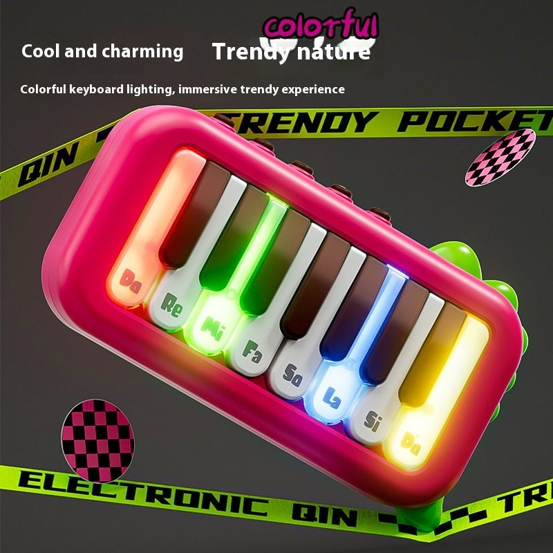 Baby Pocket Electronic Keyboard Play Little Piano Toy