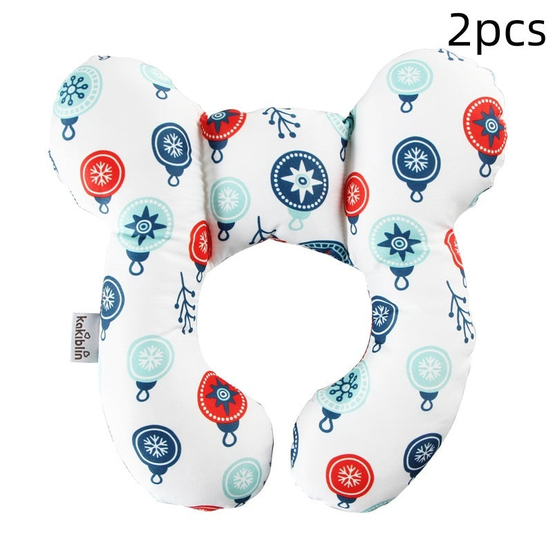 Infant Pillow  Baby Bed  U-Shaped Safety Seat  Neck Guard Pillow
