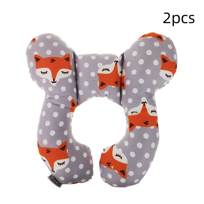 Infant Pillow  Baby Bed  U-Shaped Safety Seat  Neck Guard Pillow