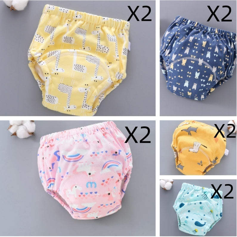 Baby Training Pants Washable 6-layer Diaper Cover