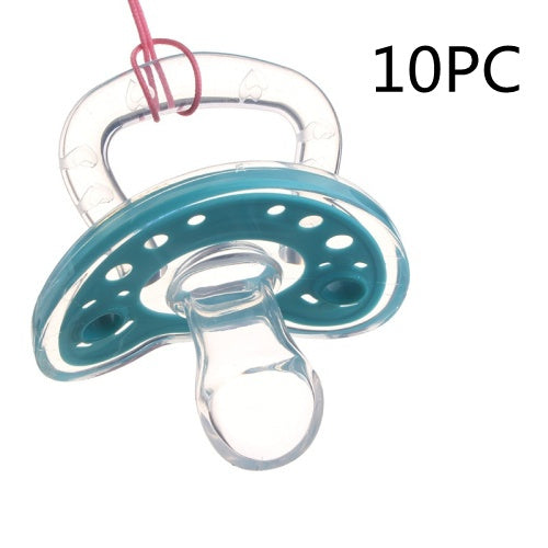 Full Silica Gel Two-color Liquid Silicone Sleep Comfort Baby Pacifier