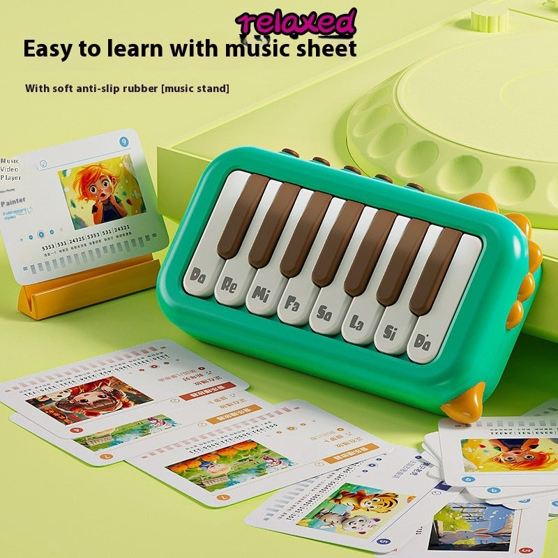 Baby Pocket Electronic Keyboard Play Little Piano Toy