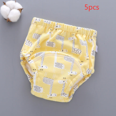 Baby Training Pants Washable 6-layer Diaper Cover