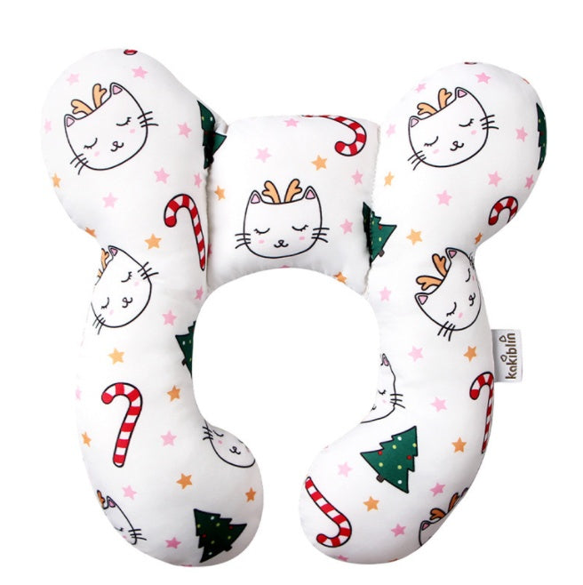 Infant Pillow  Baby Bed  U-Shaped Safety Seat  Neck Guard Pillow
