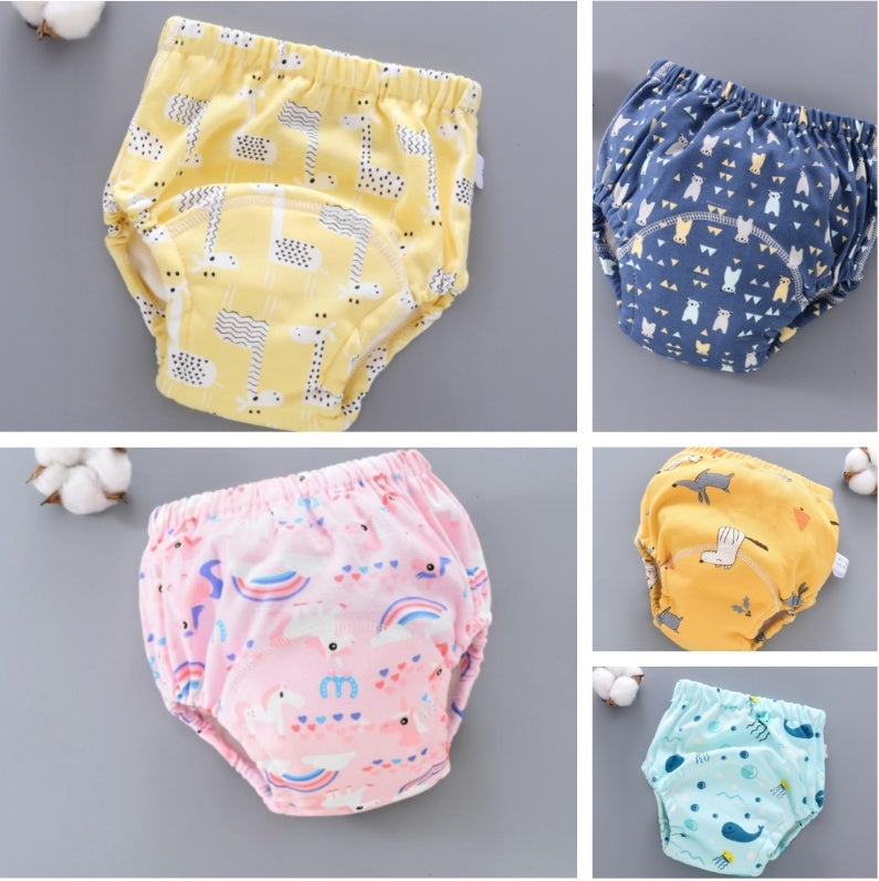 Baby Training Pants Washable 6-layer Diaper Cover